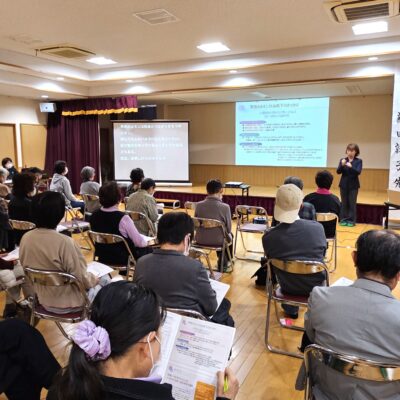 「男性の更年期について」講演